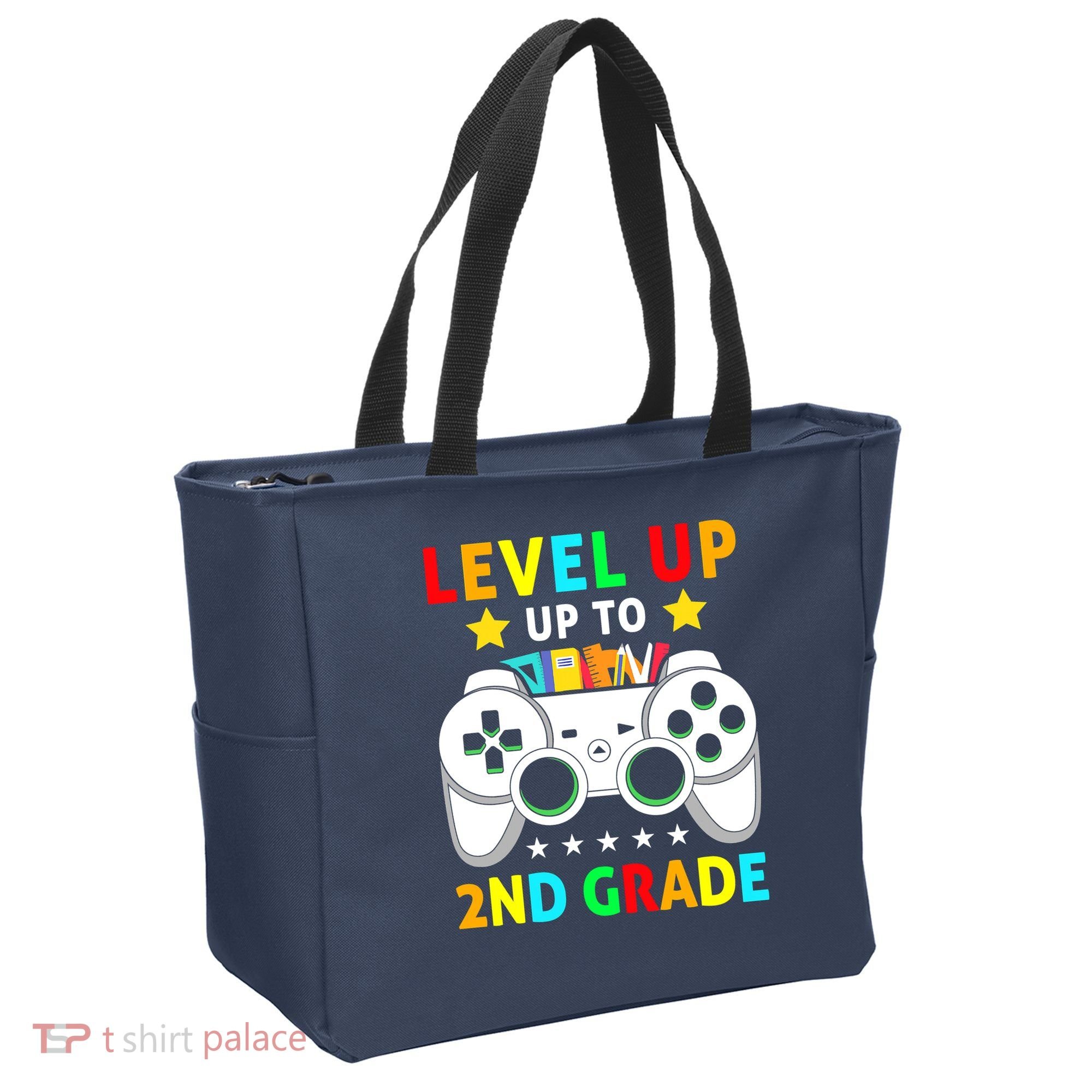 Level Up To 2nd Grade Team Second Grade Tote Bag