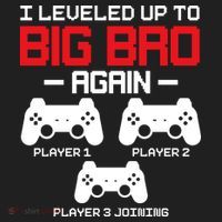 Leveled Up To Big Bro Again New Big Brother Gift Announcement Hat thumb 2