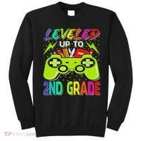 Leveled Up To 2nd Grade Gamer Back To School First Day Sweatshirt thumb 0