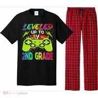 Leveled Up To 2nd Grade Gamer Back To School First Day Pajama Set thumb 0