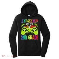 Leveled Up To 2nd Grade Gamer Back To School First Day Women's Hoodie thumb 0