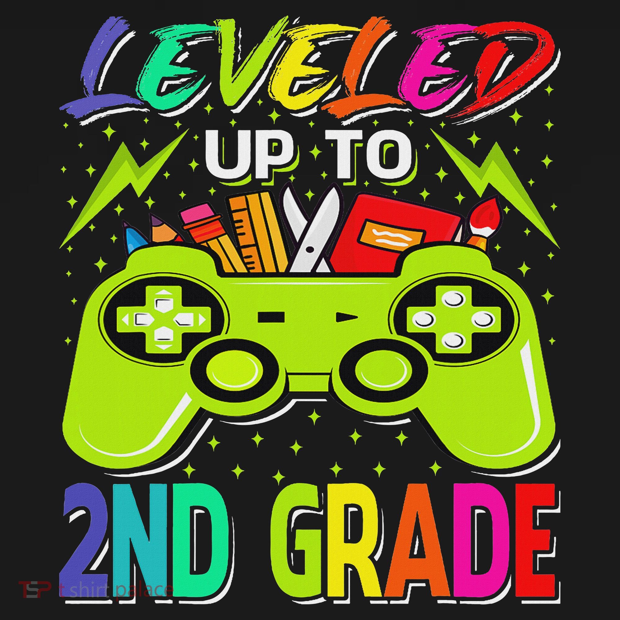 Leveled Up To 2nd Grade Gamer Back To School First Day Women's Hoodie