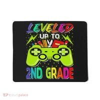 Leveled Up To 2nd Grade Gamer Back To School First Day Mousepad thumb 0