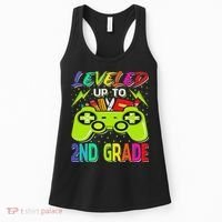 Leveled Up To 2nd Grade Gamer Back To School First Day Women's Tank Top thumb 0