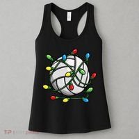 Light Up the Court with Volleyball Christmas Ball Women's Tank Top thumb 3