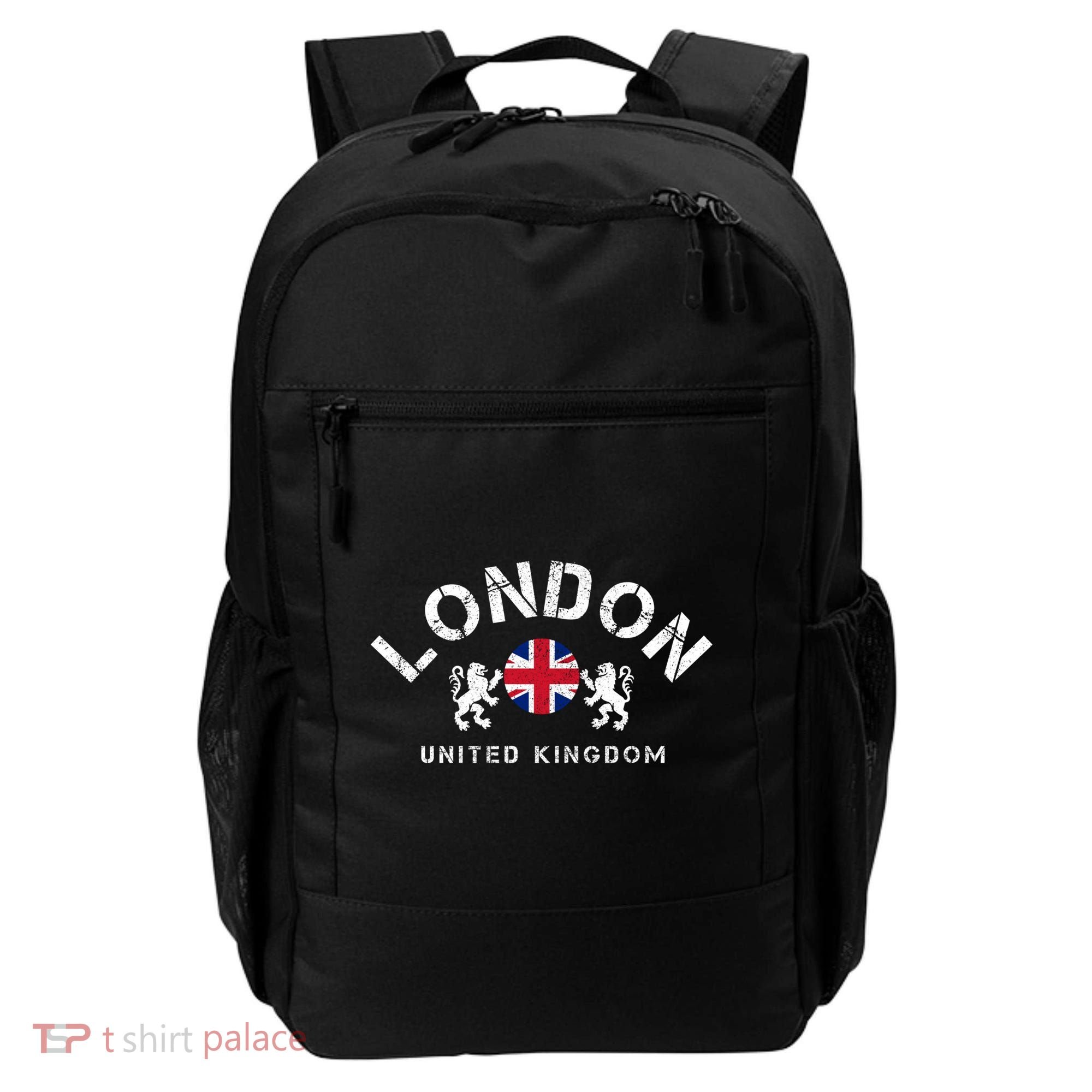 London Uk United Kingdom Union Jack England Souvenir Gift Backpack