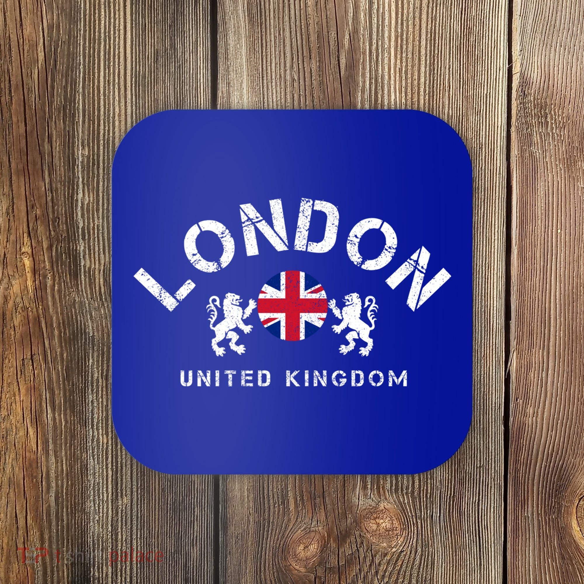 London Uk United Kingdom Union Jack England Souvenir Gift Coaster