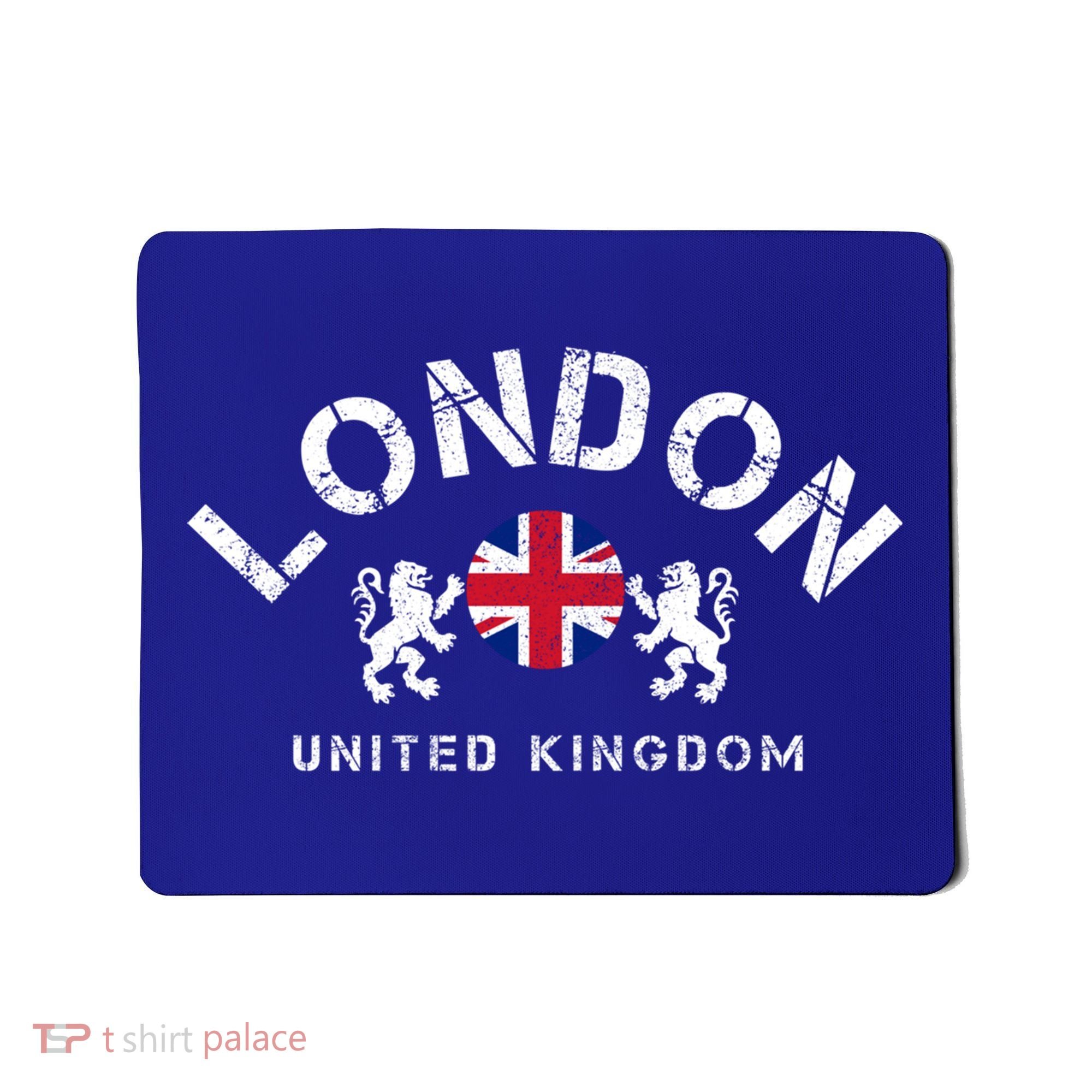 London Uk United Kingdom Union Jack England Souvenir Gift Mousepad
