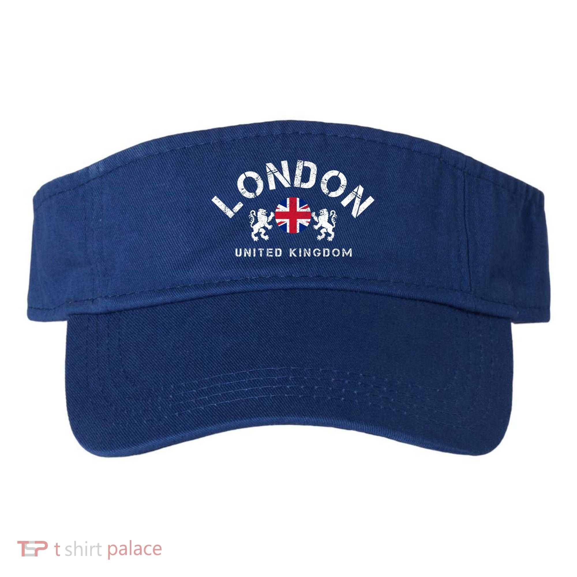 London Uk United Kingdom Union Jack England Souvenir Gift Visor