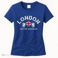 London Uk United Kingdom Union Jack England Souvenir Gift Women's T-Shirt thumb 0