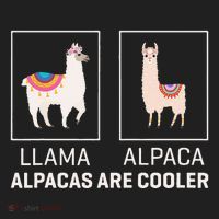Llama Vs Alpaca Alpacas Are Cooler Funny Alpaca Lover 40oz Vacuum Insulated Stainless Steel Travel Tumbler thumb 4