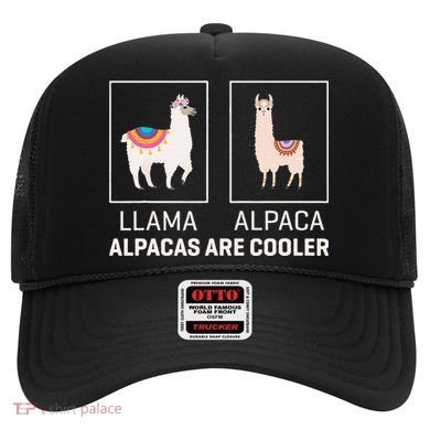 Llama Vs Alpaca Alpacas Are Cooler Funny Alpaca Lover Hat