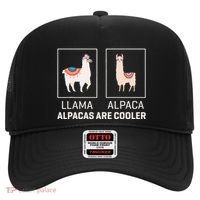 Llama Vs Alpaca Alpacas Are Cooler Funny Alpaca Lover Hat thumb 0