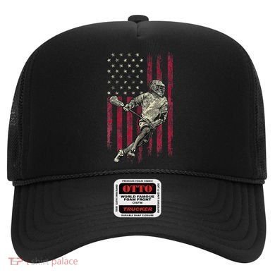 Lacrosse Vintage American Flag Hat