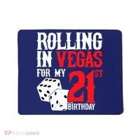Las Vegas Birthday Party - Rolling in Vegas - 21st Birthday Mousepad thumb 0