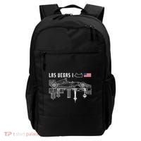 Las Vegas Circuit Us America Formula Racing Race Car Lovers Backpack thumb 0