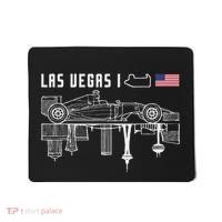 Las Vegas Circuit Us America Formula Racing Race Car Lovers Mousepad thumb 0