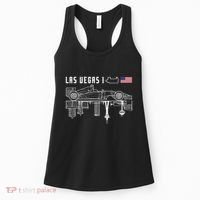 Las Vegas Circuit Us America Formula Racing Race Car Lovers Women's Tank Top thumb 0