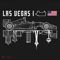 Las Vegas Circuit Us America Formula Racing Race Car Lovers Baby Bodysuit thumb 2