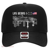 Las Vegas Circuit Us America Formula Racing Race Car Lovers Hat thumb 0