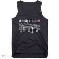 Las Vegas Circuit Us America Formula Racing Race Car Lovers Tank Top thumb 0