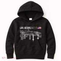 Las Vegas Circuit Us America Formula Racing Race Car Lovers Kids Hoodie thumb 0