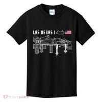 Las Vegas Circuit Us America Formula Racing Race Car Lovers Kids T-Shirt thumb 0