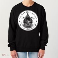 Lake View Compass Michigan Logo Women's Sweatshirt thumb 0