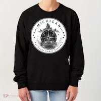 Lake View Compass Michigan Logo Women's Sweatshirt thumb 0