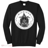 Lake View Compass Michigan Logo Sweatshirt thumb 0