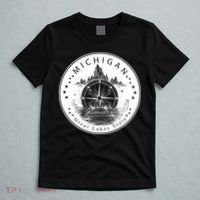 Lake View Compass Michigan Logo T-Shirt thumb 5
