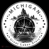 Lake View Compass Michigan Logo Women's Hoodie thumb 2