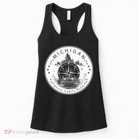 Lake View Compass Michigan Logo Women's Tank Top thumb 0