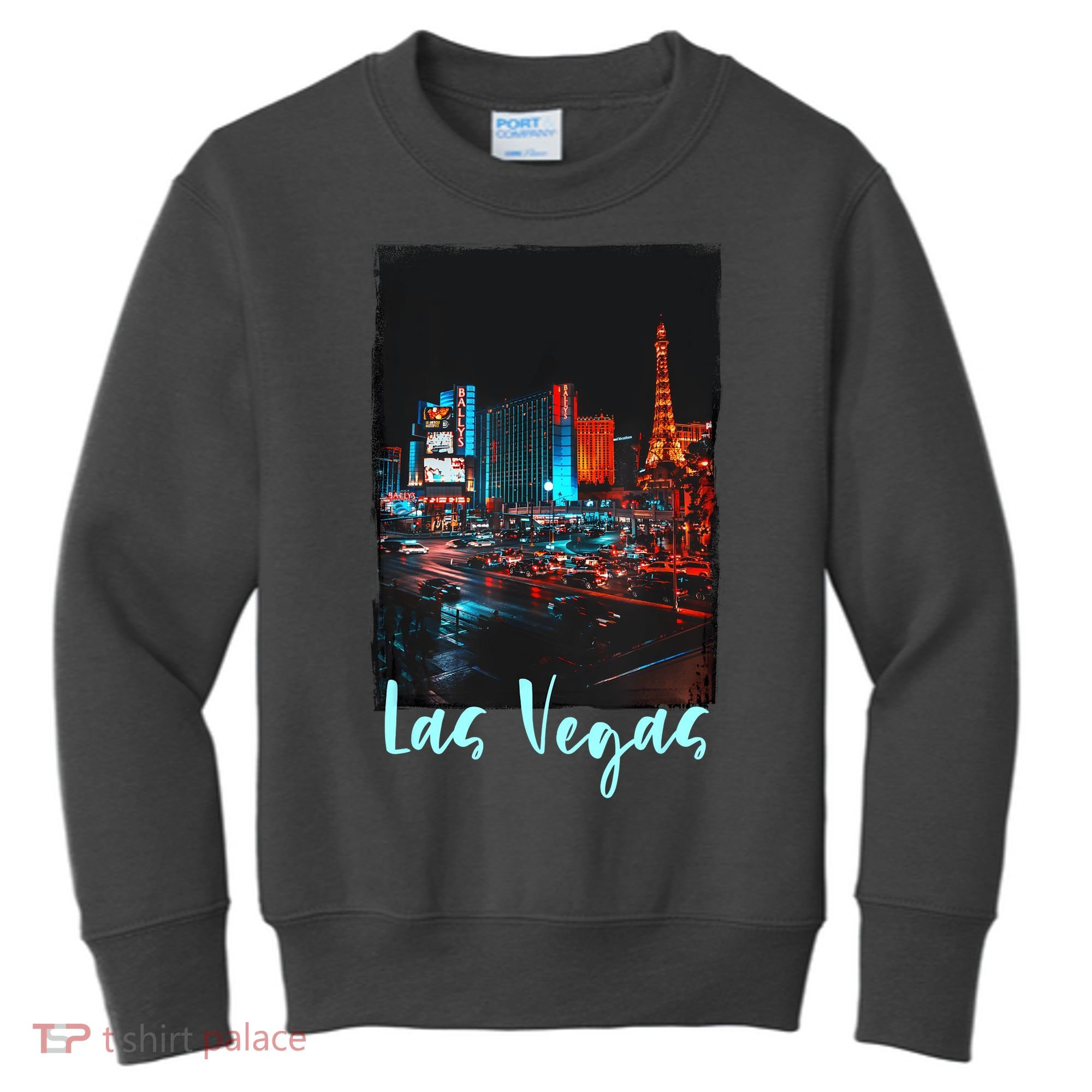 Las Vegas City Visiting Las Vegas Love Las Vegas Kids Sweatshirt
