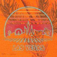 Las Vegas City Skyline Retro 80s Style Kati Licensed 12" Camo Cuffed Beanie thumb 2
