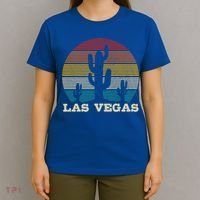 Las Vegas Cactus Vintage Retro Desert Souvenir Gift T-Shirt thumb 4