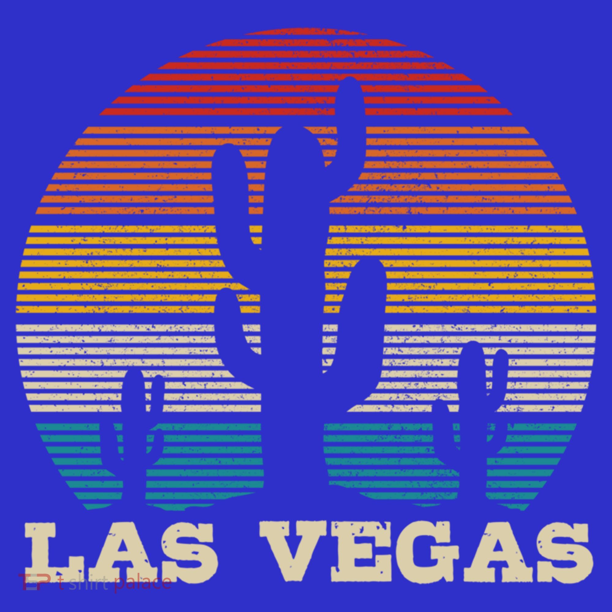 Las Vegas Cactus Vintage Retro Desert Souvenir Gift T-Shirt