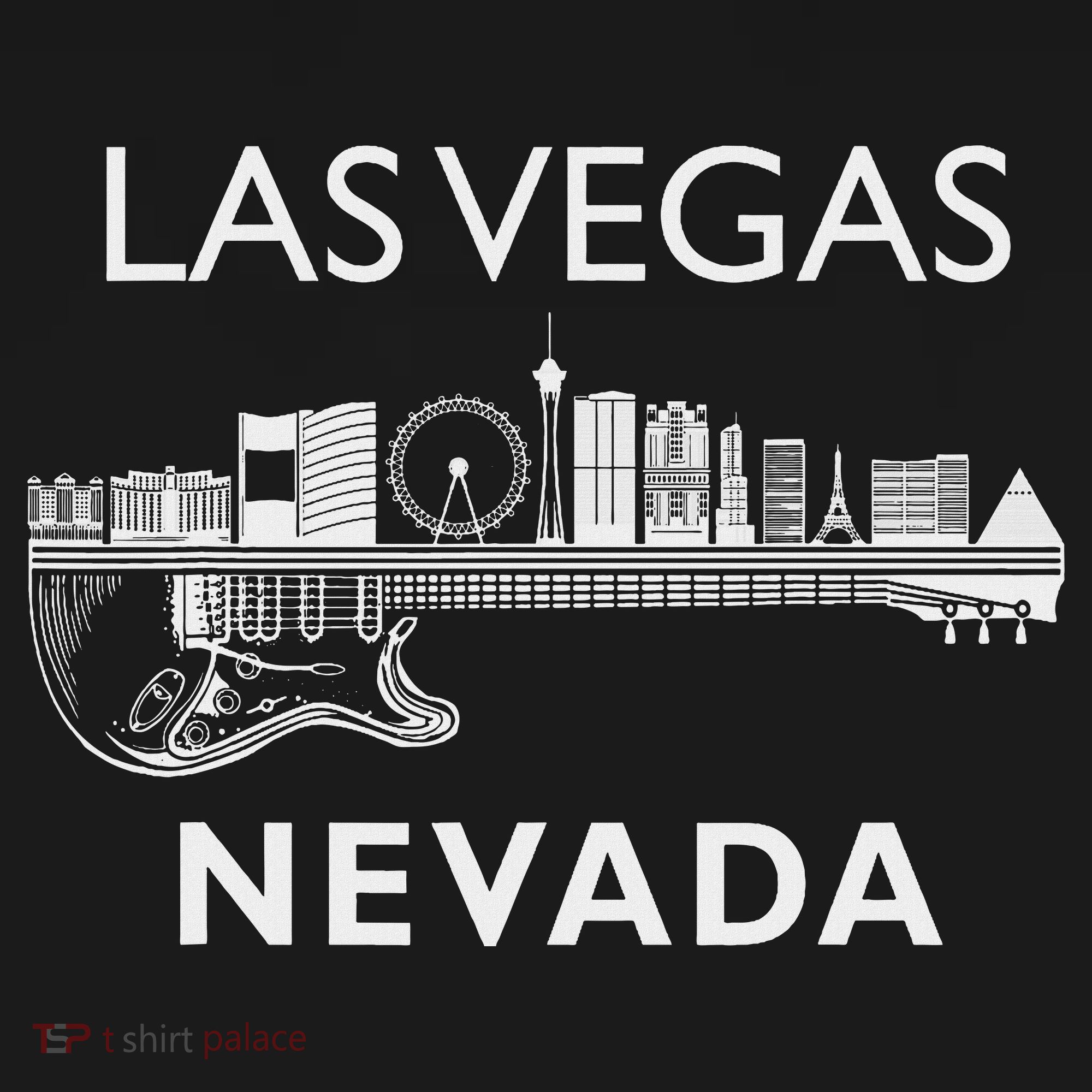 Las Vegas City Skyline Music Nevada Souvenir Las Vegas Baby Bodysuit