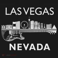 Las Vegas City Skyline Music Nevada Souvenir Las Vegas Visor thumb 3