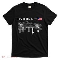 Las Vegas Circuit Us America Formula Racing Race Car Lovers T-Shirt thumb 0