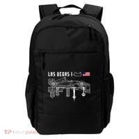 Las Vegas Circuit Us America Formula Racing Race Car Lovers Backpack thumb 0