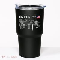Las Vegas Circuit Us America Formula Racing Race Car Lovers Tumbler thumb 0