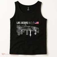 Las Vegas Circuit Us America Formula Racing Race Car Lovers Tank Top thumb 2