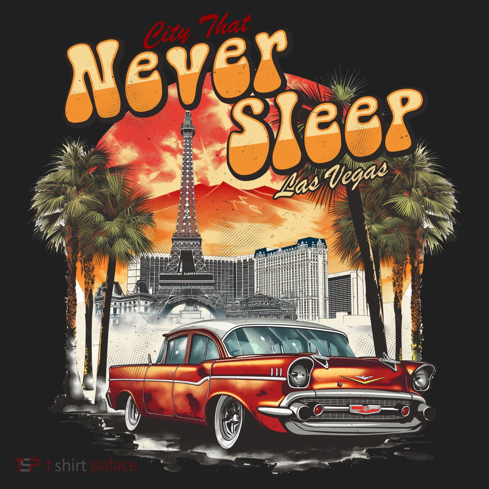 Las Vegas City That Never Sleeps Women's Sweatshirt