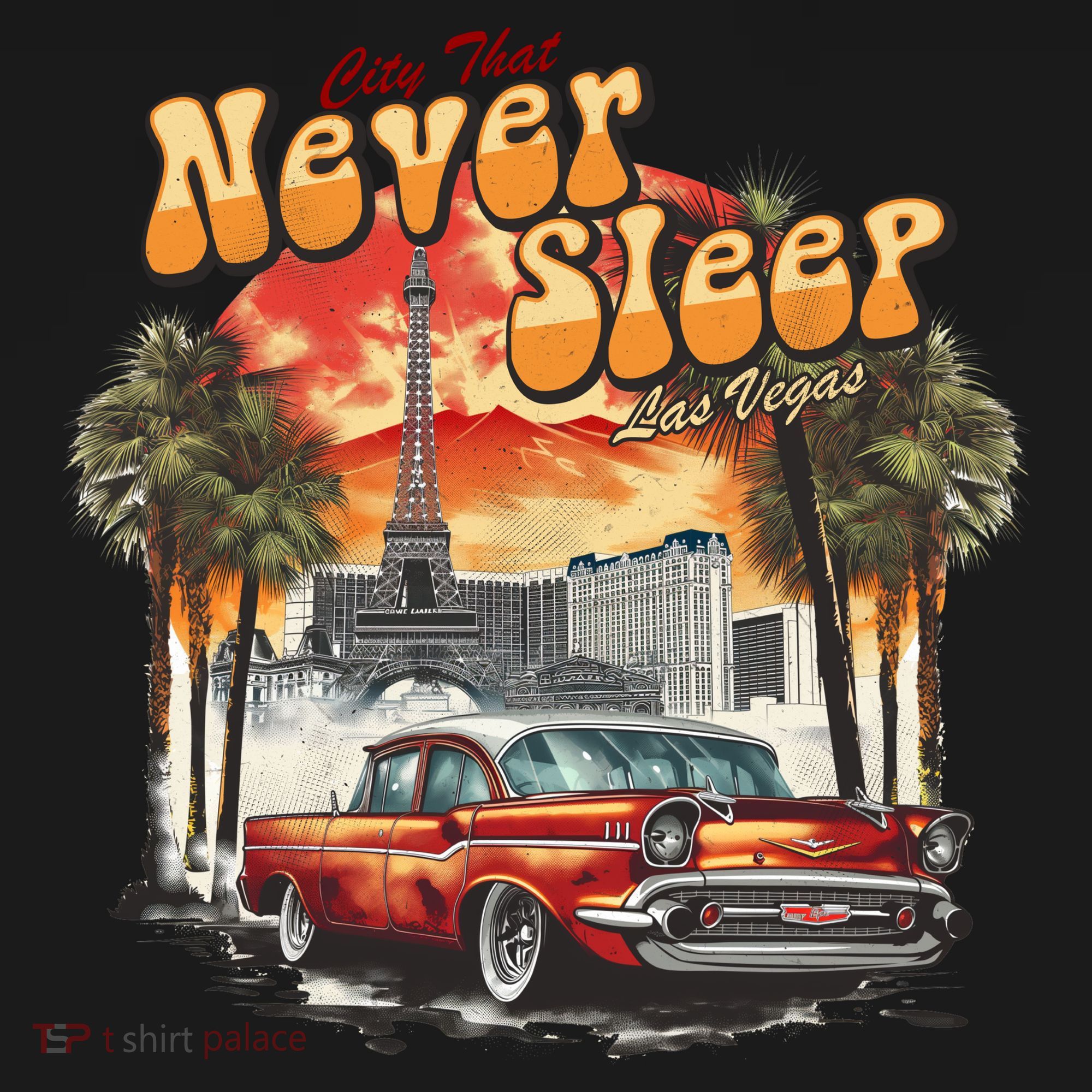 Las Vegas City That Never Sleeps Coaster