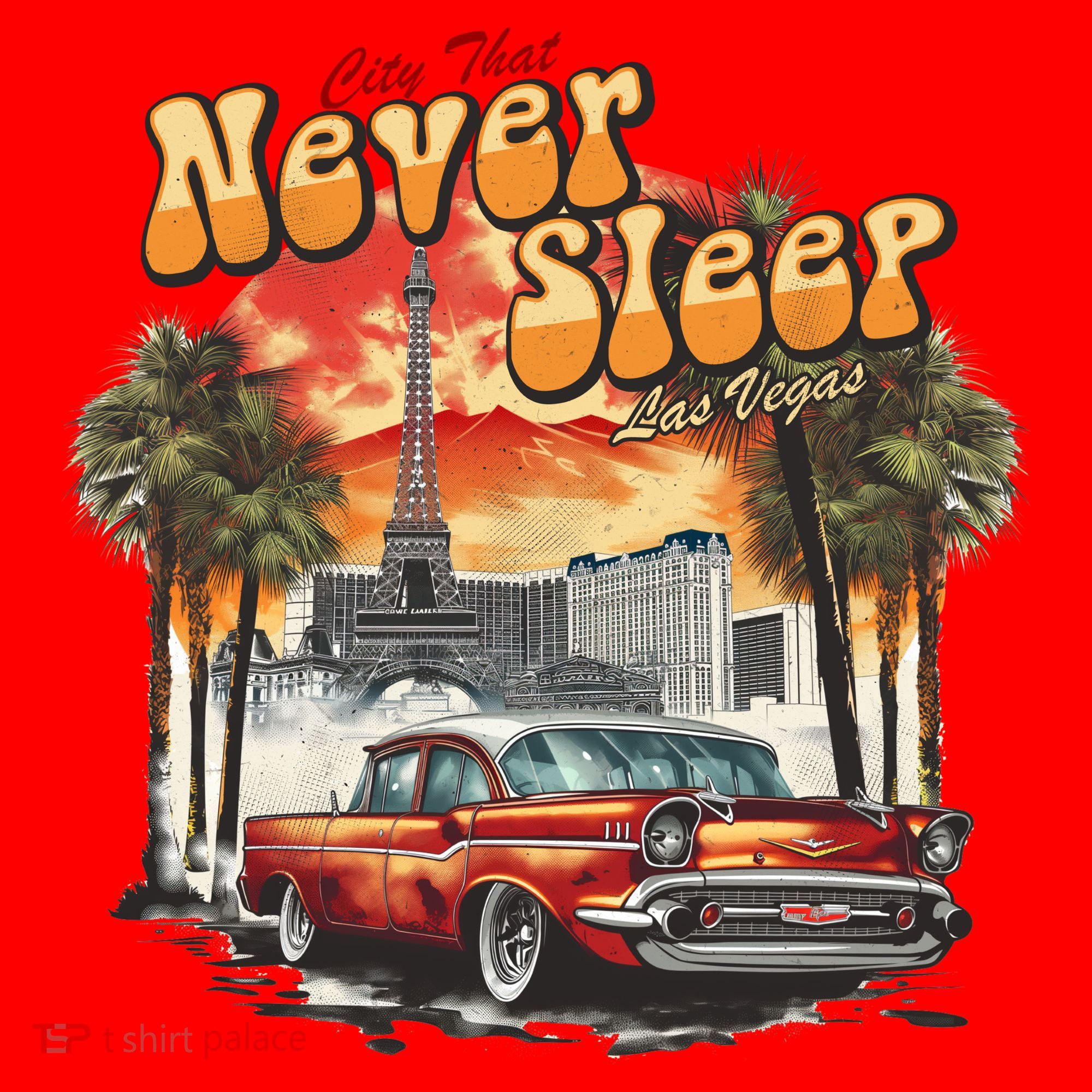 Las Vegas City That Never Sleeps Santa Hat