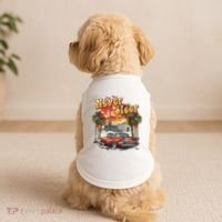 Las Vegas City That Never Sleeps Doggie Tank thumb 2