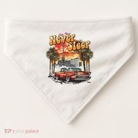Las Vegas City That Never Sleeps USA-Made Doggie Bandana thumb 0
