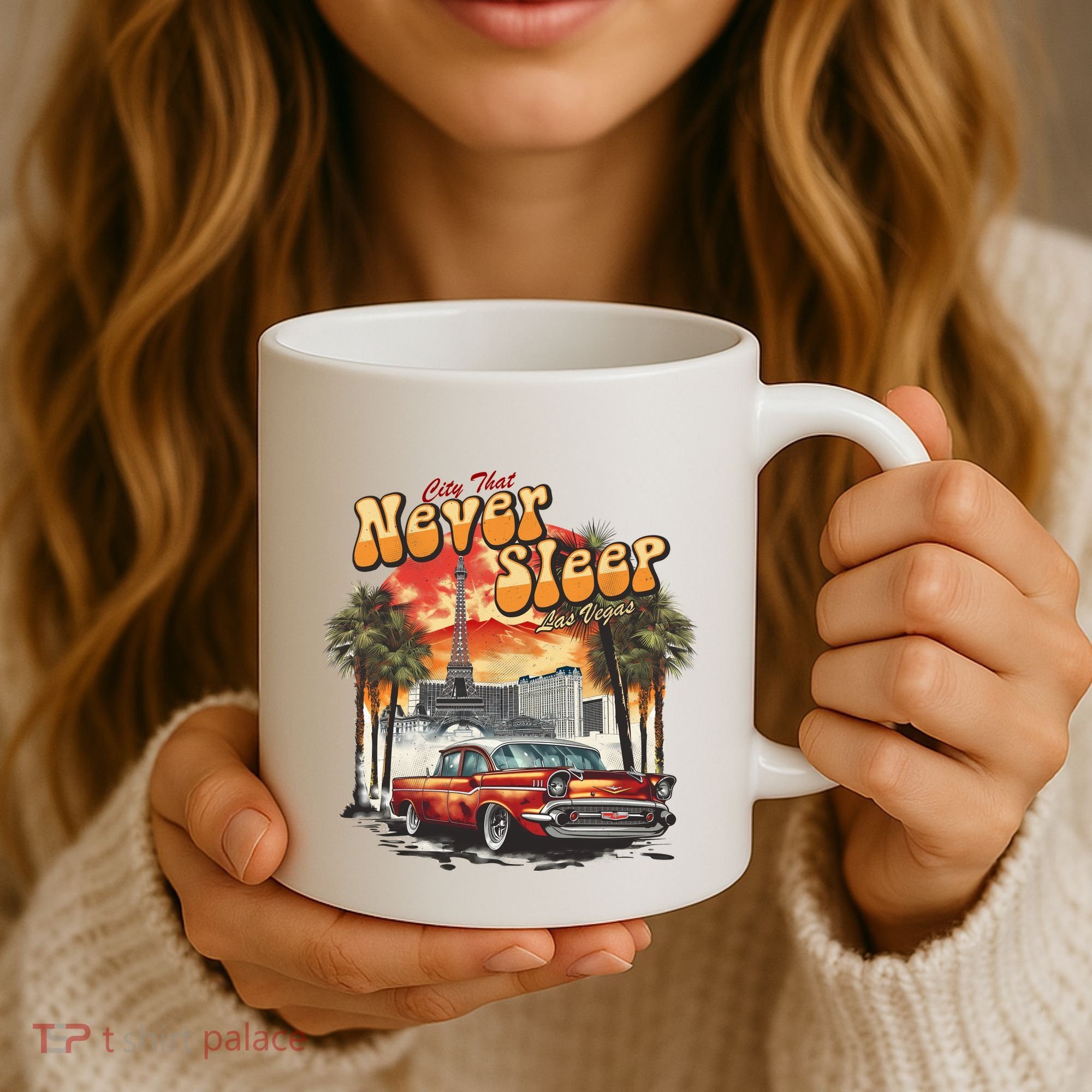 Las Vegas City That Never Sleeps Coffee Mug