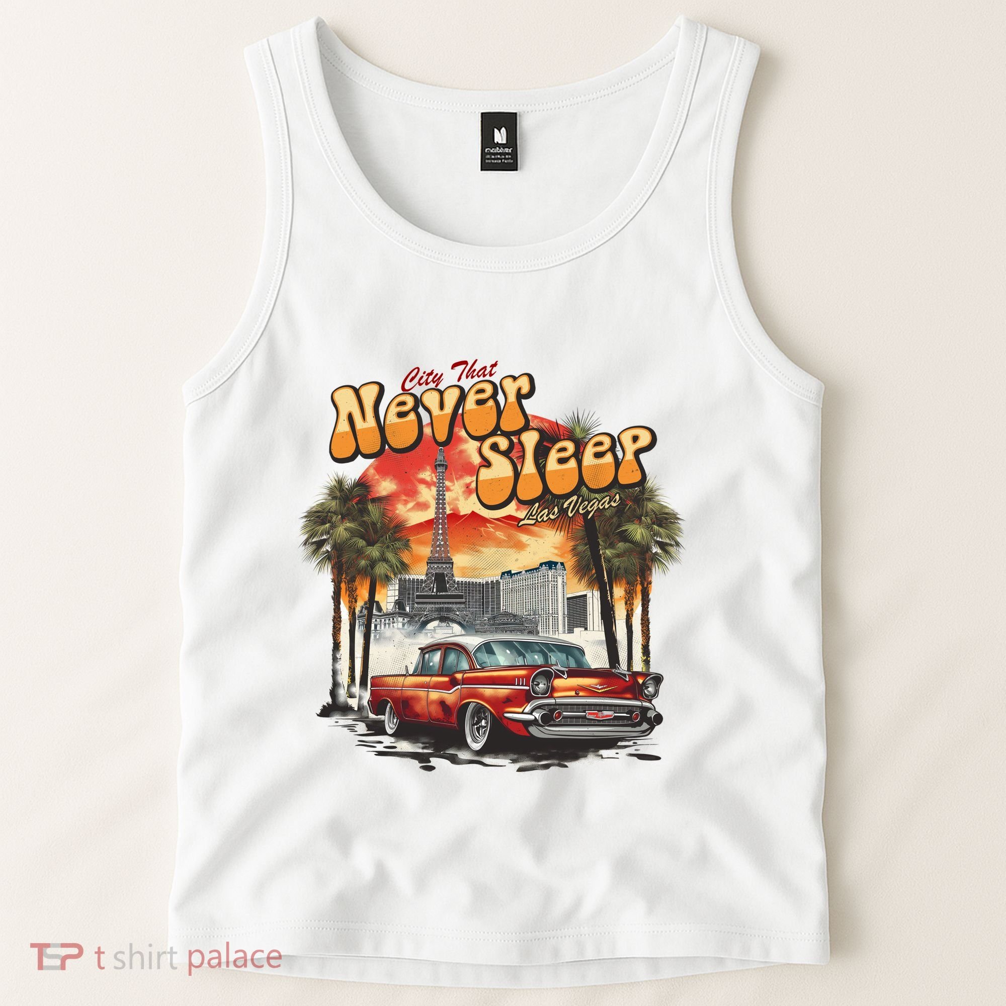 Las Vegas City That Never Sleeps Tank Top